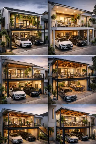 Mezannine Teras Rumah Keren di Cijeruk